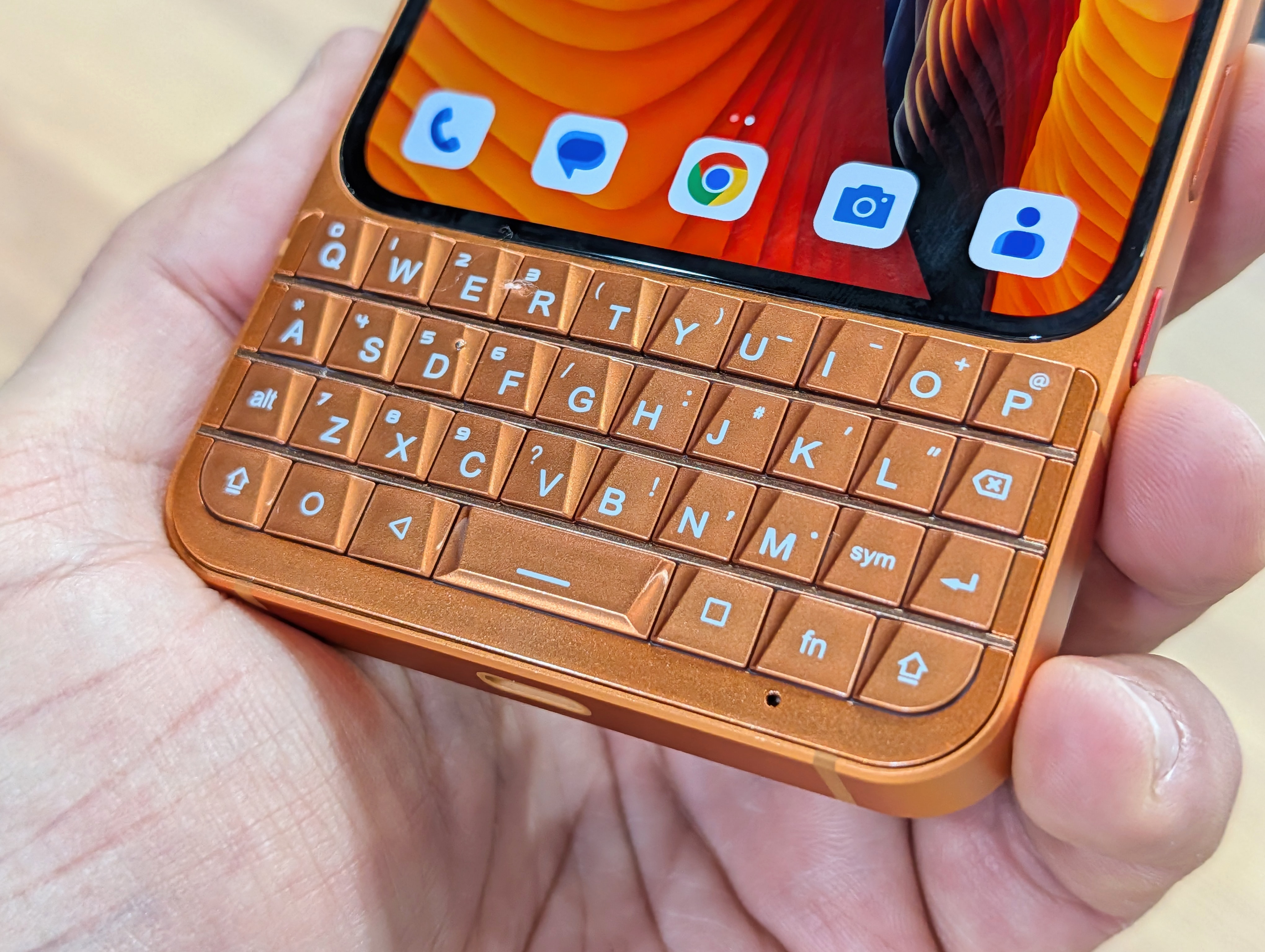 Unihertz presents the Blackberry clone Titan 2 Elite at the MWC